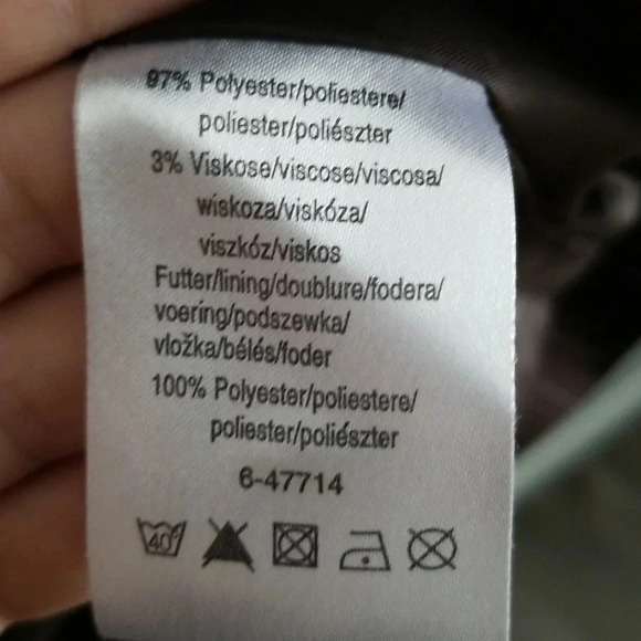 Pinstripe chocolate blazer - Picture 3 of 4